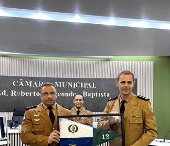Major Flávio Rizzi assume comando da 12ª Companhia Independente da PM em Palmas, no Sudoeste do Paraná
