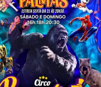 Circo Pop Star estreia em Palmas (PR) com espetáculos para toda a família