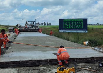 Obras da restauração em concreto avançam na PRC 280   Trecho Trevo BR 153 - Palmas