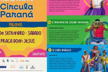 Palmas recebe festival de teatro infantil gratuito com quatro espetáculos neste sábado