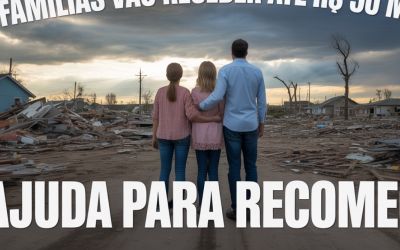 Estado propõe lei com auxílio de até R$ 50 mil por família para agilizar ajuda a vítimas de tornado