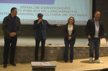 Palmas lança Sistema Municipal de Cultura e garante quase R$ 500 mil para o setor