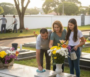 Prefeitura de Palmas realiza manutenção nos cemitérios municipais para o Dia de Finados
