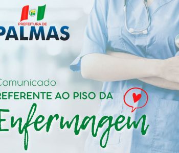 Complemento salarial visando atender ao piso de enfermagem do Municipio de Palmas-PR